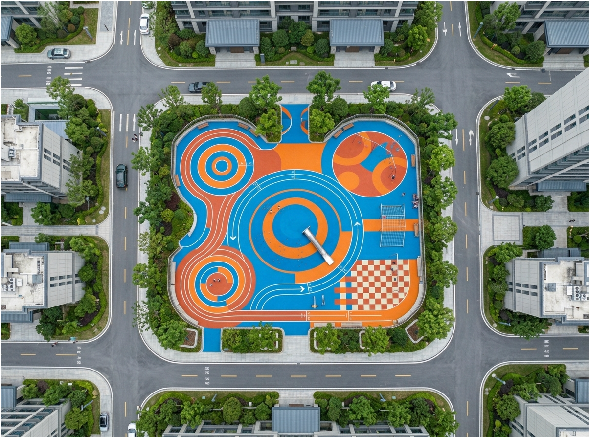 梅州市硅PU球场EPDM塑胶跑道 - 排名